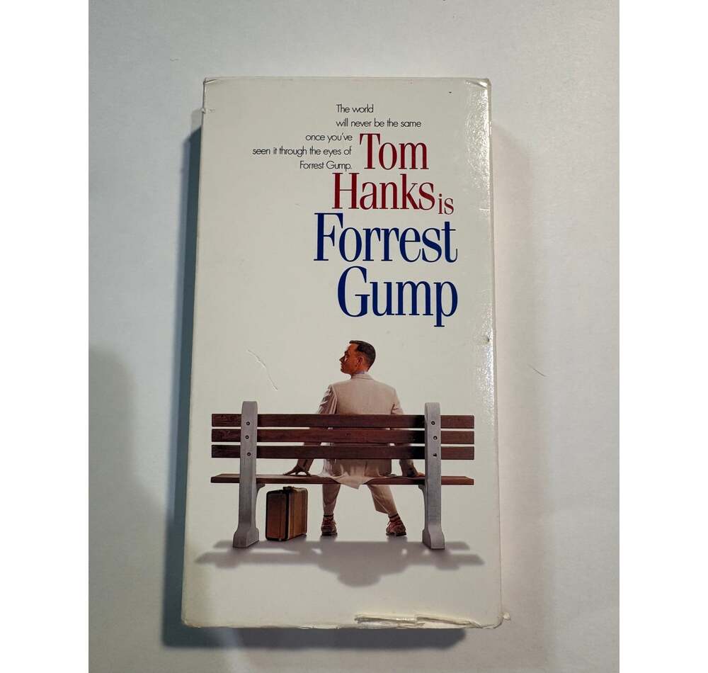 Forrest Gump VHS Tape - Classic Tom Hanks Film